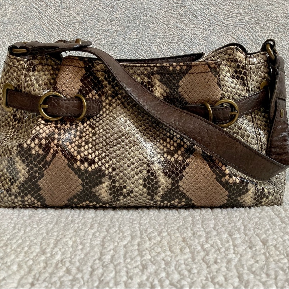 EUC JESSICA SIMPSON PYTHON BAG